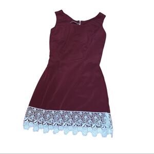 A line mini dress